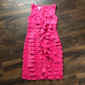 London Times Silky Ruffled Dress 4